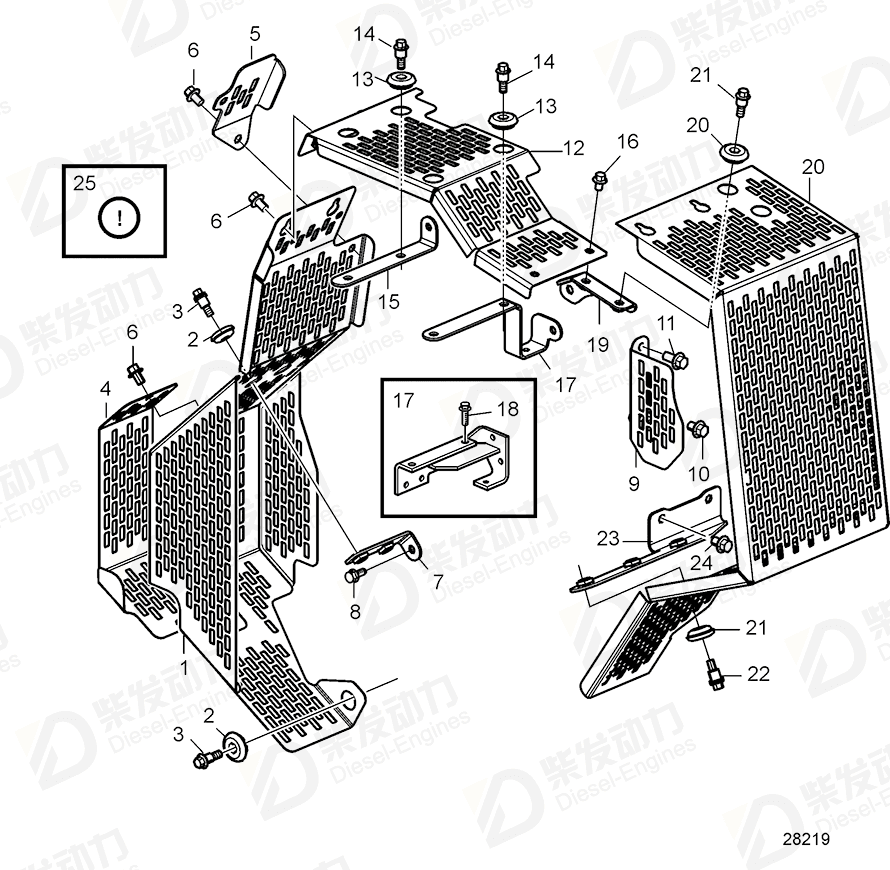 volvo penta Cover 21504794 Drawing volvo penta Cover 21504794 Drawing